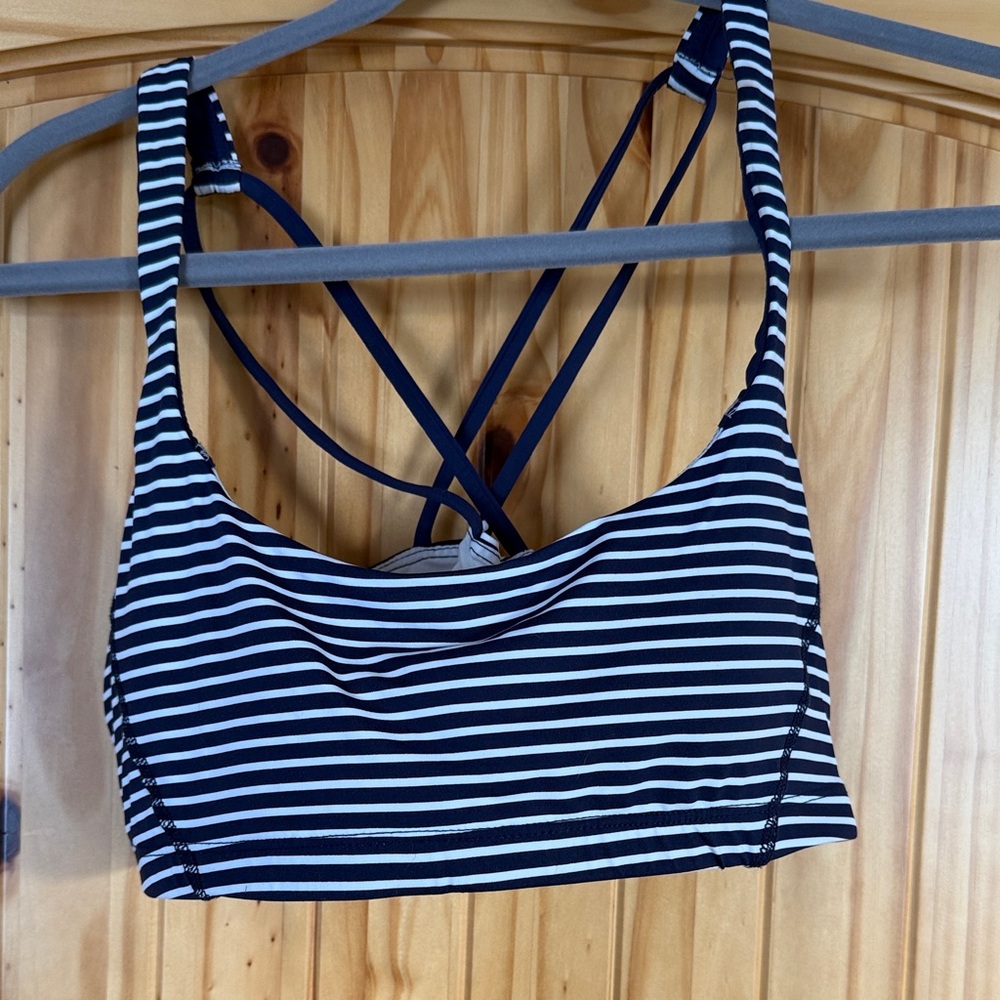 Carve Designs striped bikini top